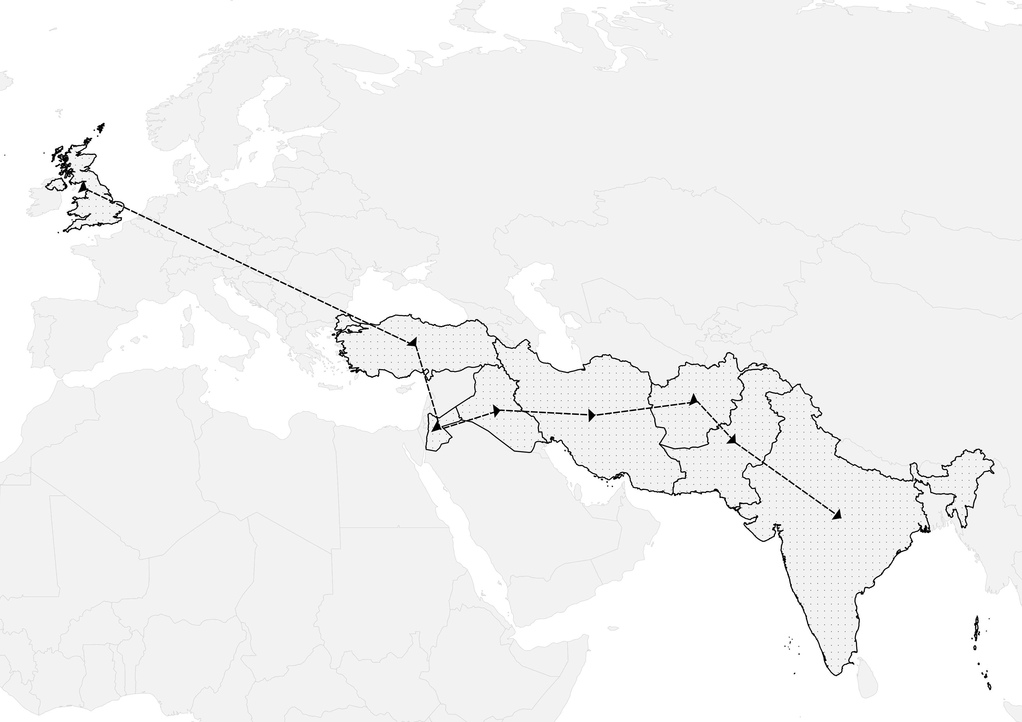 travel path styled